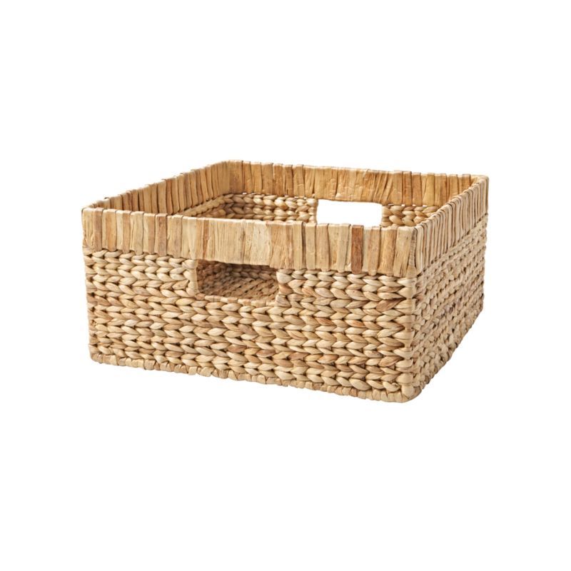 Large Natural Wonderful Wicker Changer Basket + Reviews | Crate & Kids | Crate & Barrel