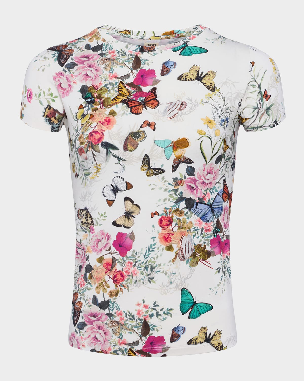Ressi Short-Sleeve Charonda Tee | Neiman Marcus