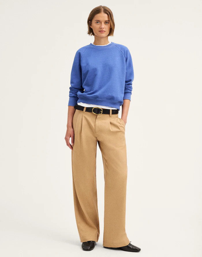 The Everyday Trouser in Drapey Twill | Madewell