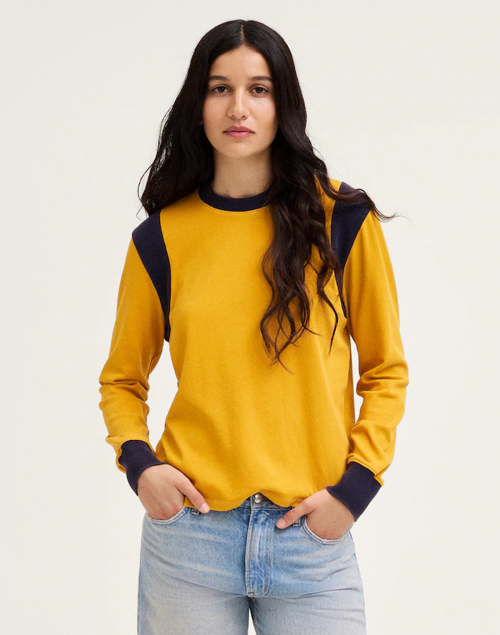 Long-Sleeve Tee in Weekend Jersey | Madewell