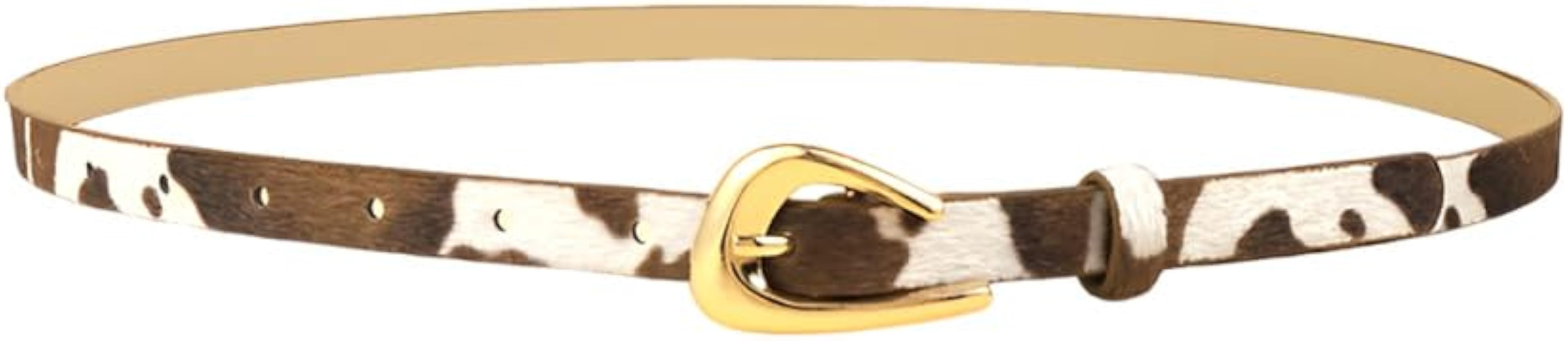 Vintage Western Cowgirl Belt for Dress Jeans Animal Cow Belt for Women Girls Retro Cowgirl Access... | Amazon (US)