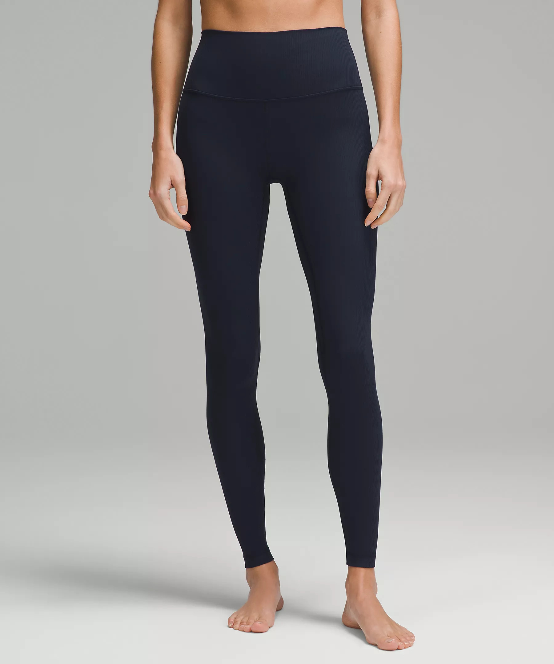 lululemon Align™ High-Rise Ribbed Pant 28" | lululemon (CA)