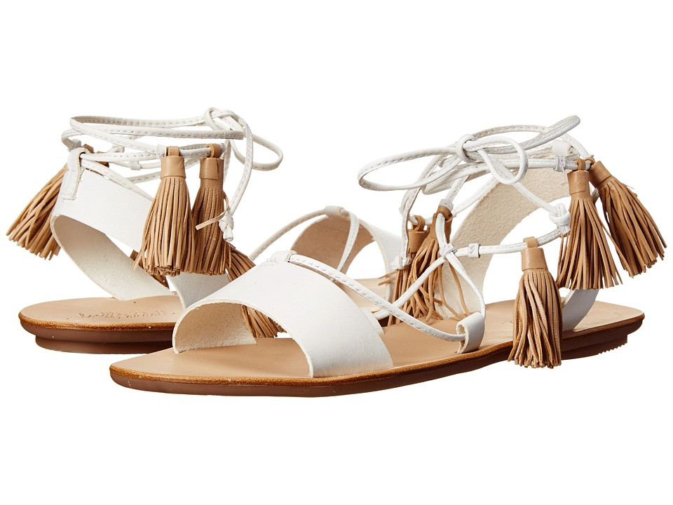 Loeffler Randall - Saffron (White/Wheat Vachetta/Nappa) Women's Sandals | Zappos