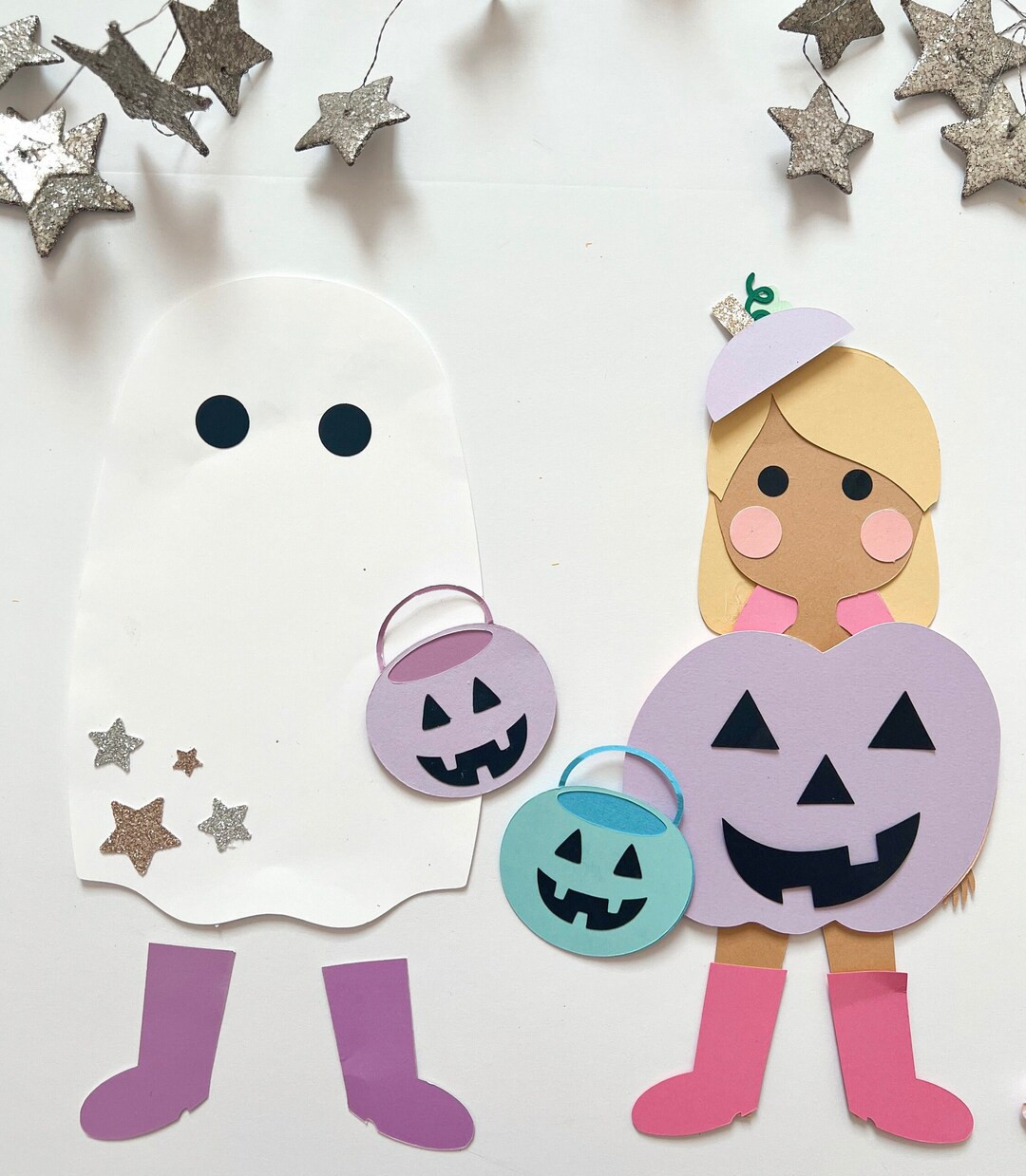 Pumpkin trick-or-treator Duo Kids Craft Kit - Etsy | Etsy (US)