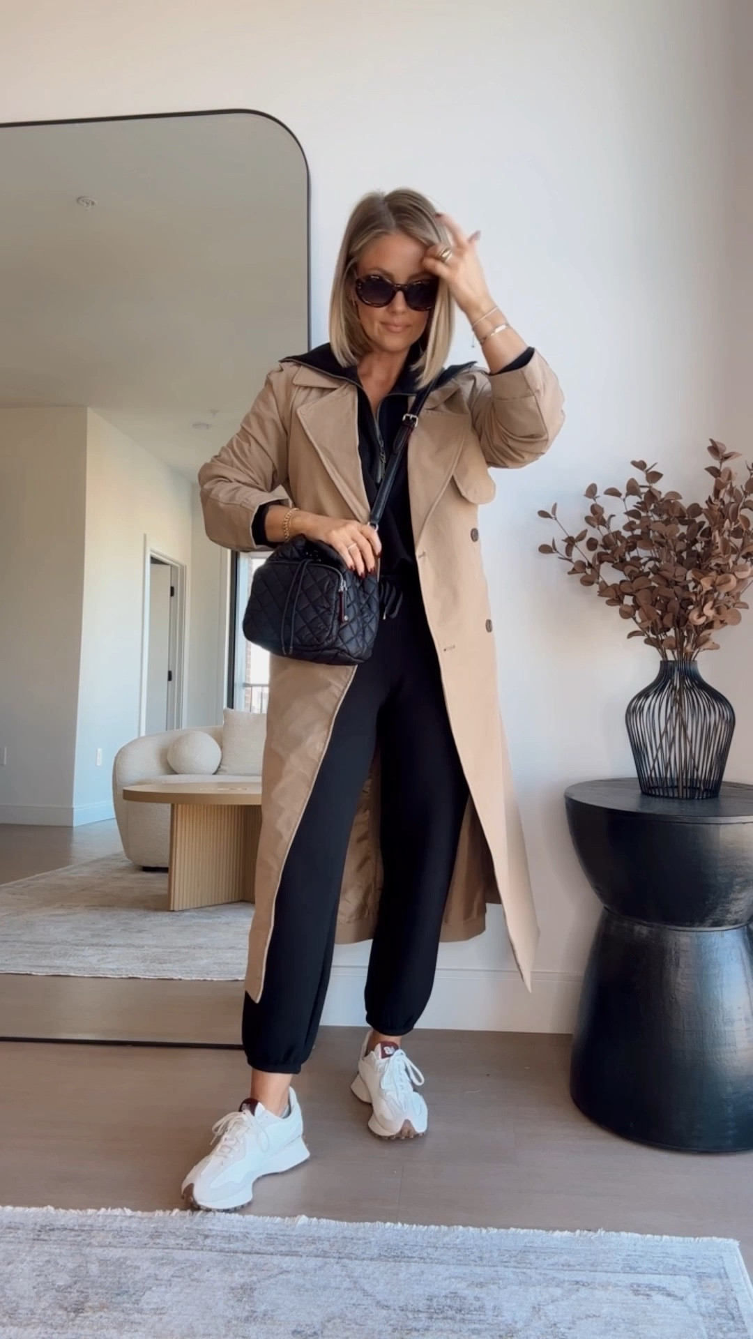 Chic school drop off outfit 🖤
XS Target trench / XS in Spanx pieces (code ALMOSTREADYXSPANX for a discount!) 

#LTKFindsUnder50 #LTKSaleAlert #LTKStyleTip