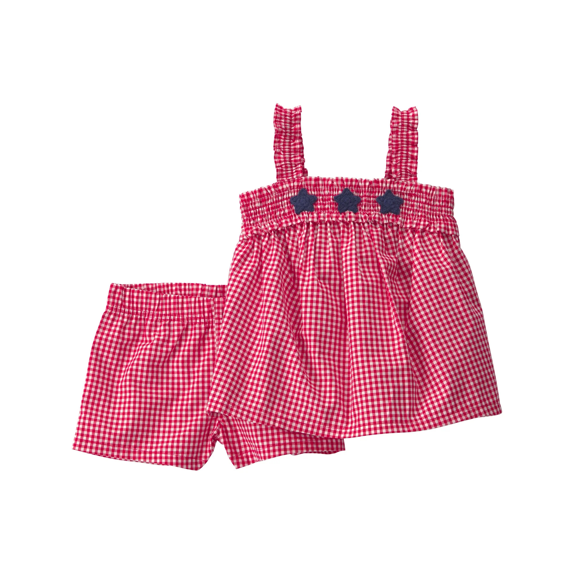 Carter's Child of Mine Baby and Toddler Girl Patriotic Americana Americana Outfit Set, 2-Piece, S... | Walmart (US)