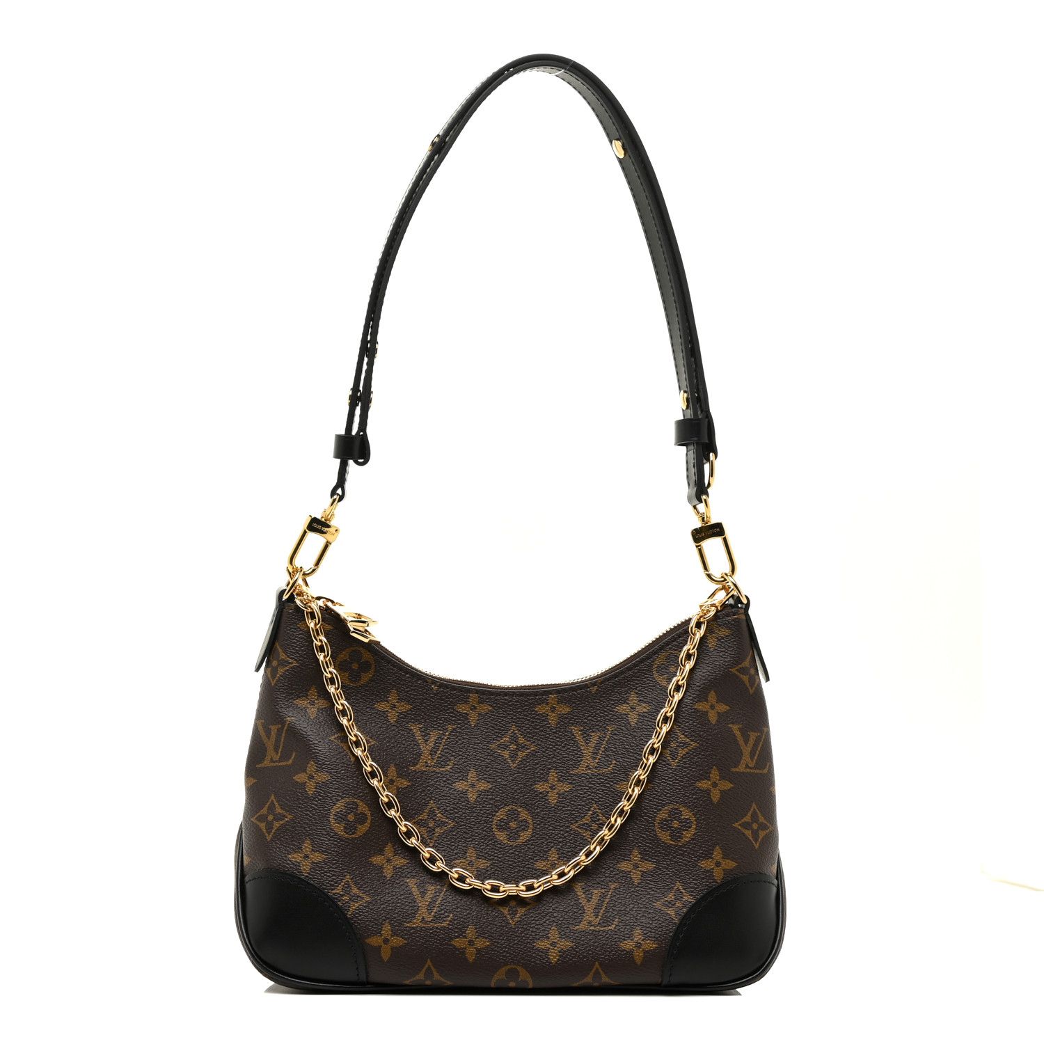 LOUIS VUITTON Monogram Boulogne NM Black | FASHIONPHILE | Fashionphile