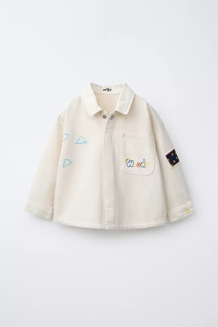 TOY STORY \u00a9 DISNEY PIXAR EMBROIDERED TWILL OVERSHIRT | Zara US
