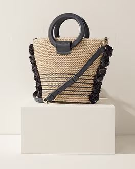 Ring Handle Striped Tote | Chico's