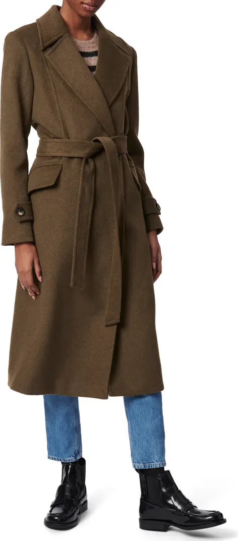 Bernardo Double Breasted Belted Coat | Nordstrom | Nordstrom