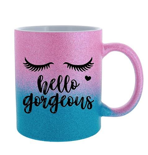 Coffee Mug Gold Ceramic Cup Eyelashes Birthday Gifts       Send to Logie | Amazon (US)