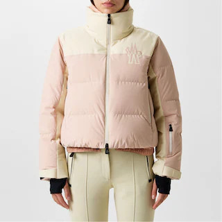 Women's Down-Filled Waterproof Windproof Long Sleeve Short Puffer Jacket | Flannels UK
