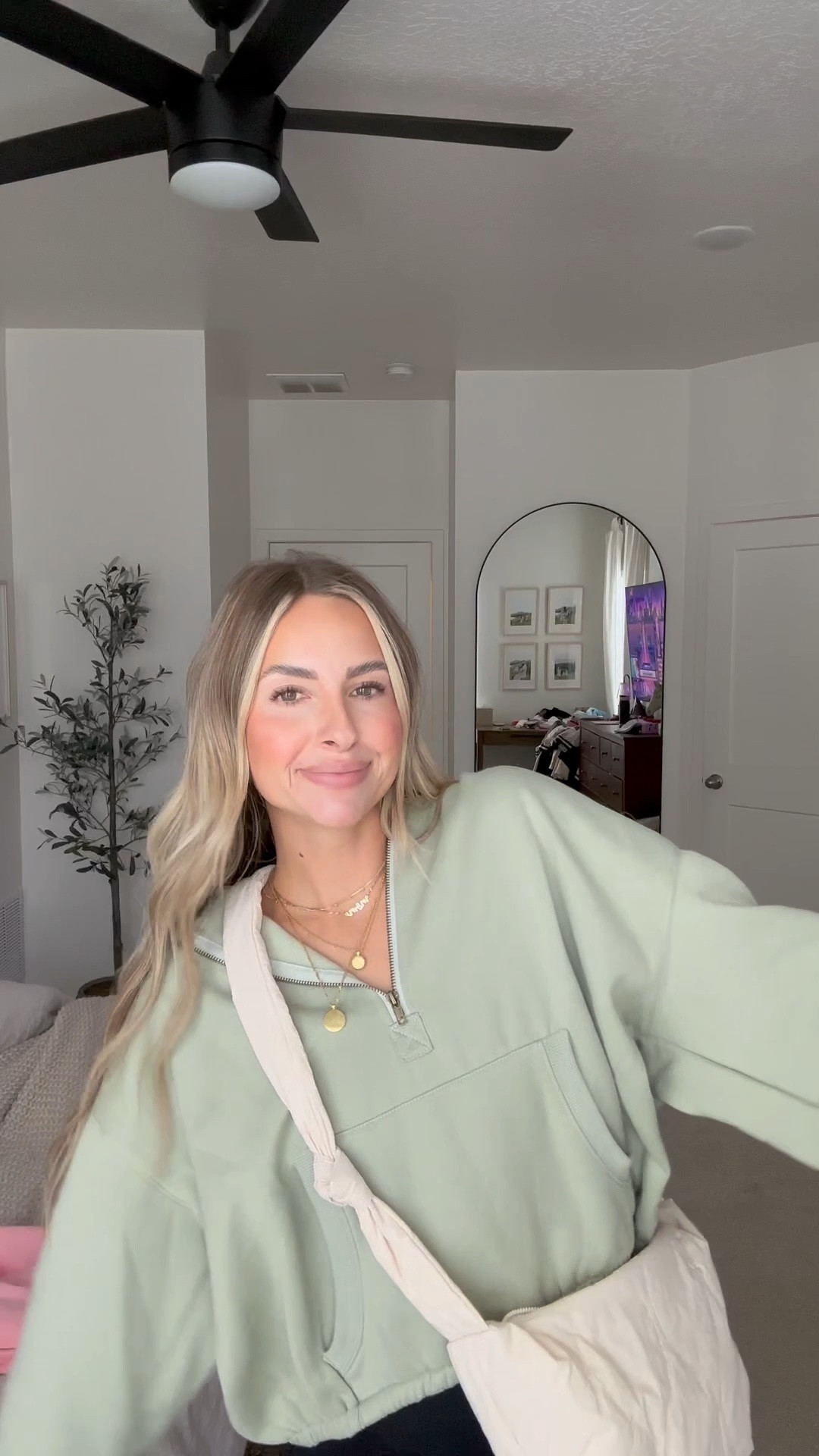 I am 5'4 115 and in smalls of everything accept the green sweatshirt! I got a medium. shoes for TTS!

cozy fall fashion, comfy fall ootd, mom ootd, Winter OOTD, for fashion, winter fashion, women’s fashion, Amazon fashion find, Amazon find, outfit inspiration 

#LTKfindsunder50 #LTKstyletip #LTKSeasonal