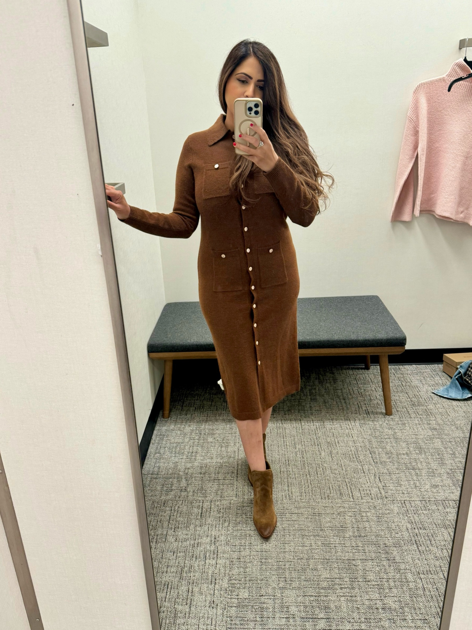 Sweater dress. Wearing a size small. 

#LTKxNSale #LTKFindsUnder100 #LTKSummerSales