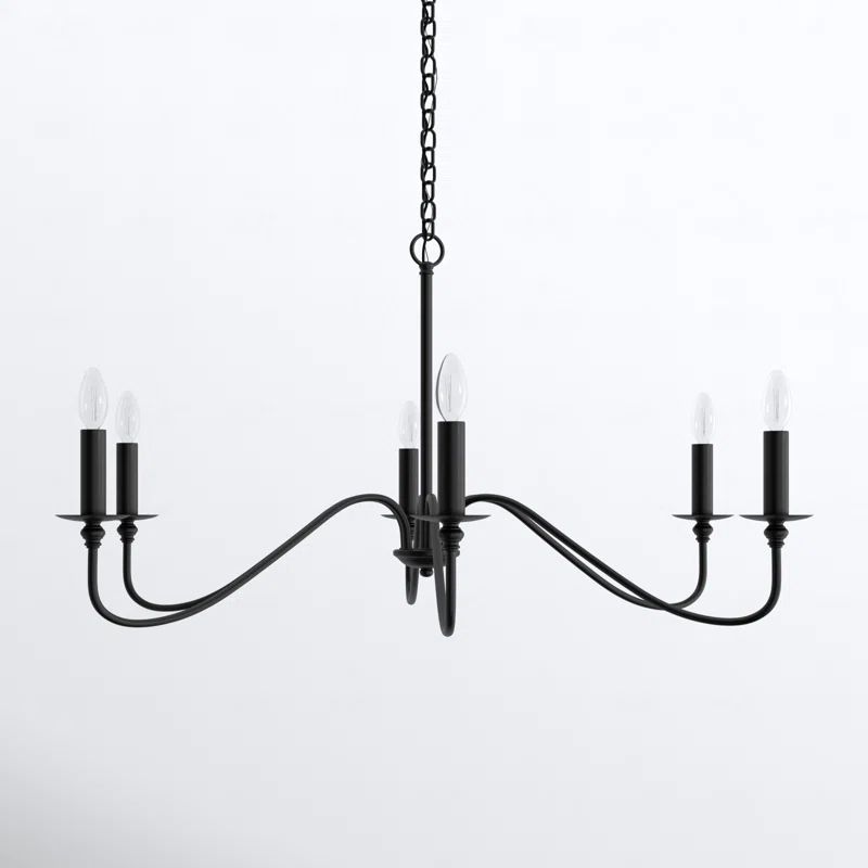 Ableton 6 - Light Dimmable Classic / Traditional Chandelier | Wayfair North America