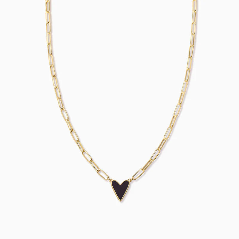 Enamel Heart Necklace | Uncommon James
