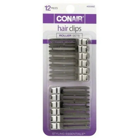Conair Section & Set Secure Hold Sectioning Clips 12 Pack | Walmart (US)