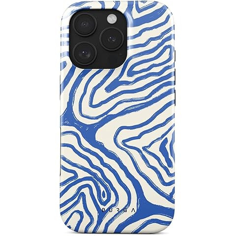 BURGA Phone Case for iPhone 16 Pro Max - Cute, Trendy, Aesthetic, Pattern Phone Cover, Hard Shell... | Amazon (US)
