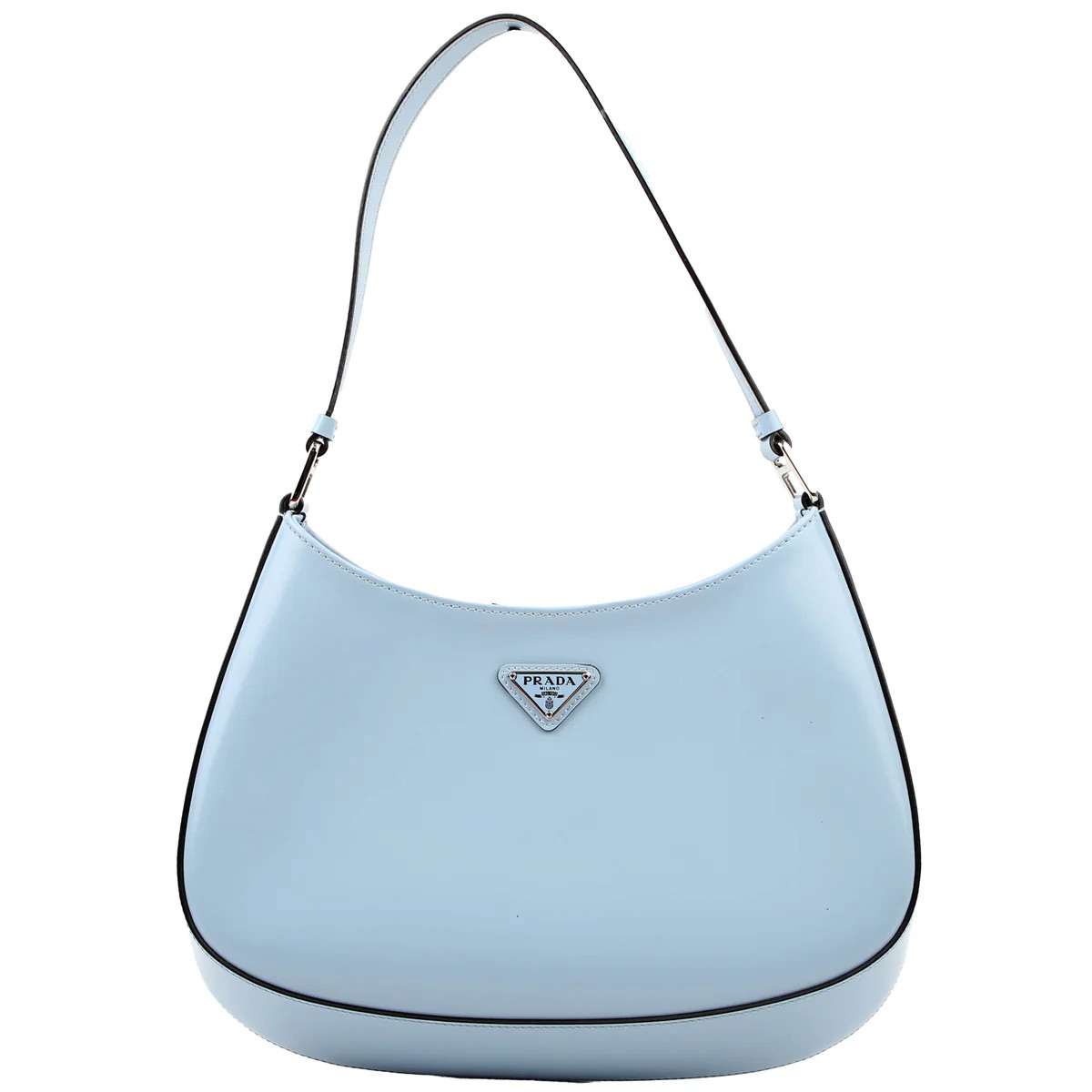 1BC156 Cleo Patent Leather Blue | Keeks Designer Handbags