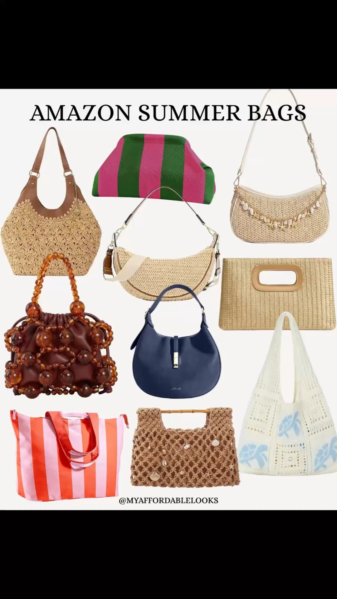 Amazon Summer Bags 
#LTKBag
#LTKootd #LTKBeauty