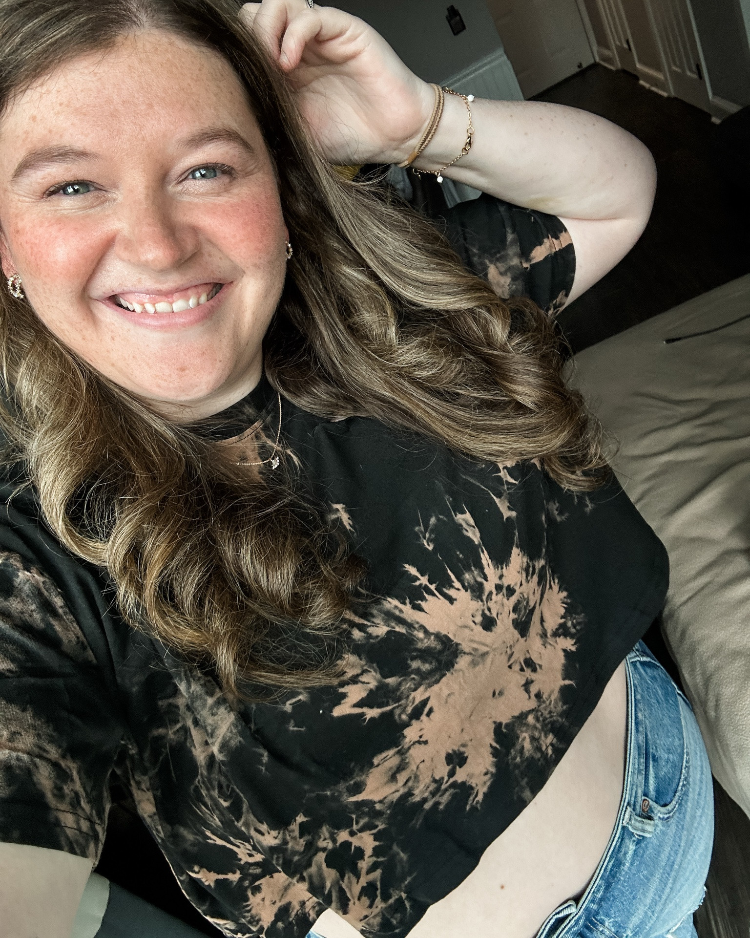 Obsessed with my concert outfit from MGK! Beyond comfy yet so on brand! This shirt def runs small though! I’m wearing a 2XL here and it fits like a medium I swear 😅

#LTKootd #LTKMidsize #LTKTravel