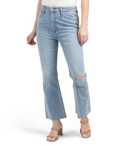 Casey High Rise Ankle Flare Pants | TJ Maxx