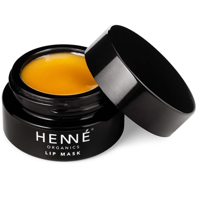 Henné Organics Lip Mask - Natural Organic Moisturizer Treatment for Plump Lips | Amazon (US)