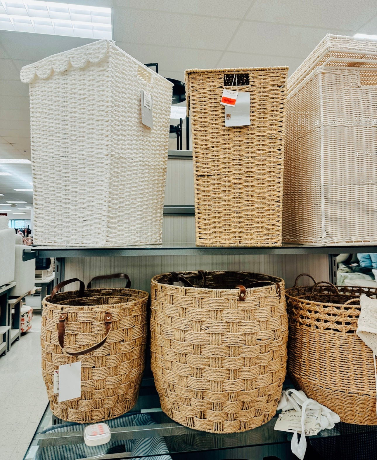 Aesthetic Wicker Storage Baskets for Living Room & Bedroom

#LTKHome