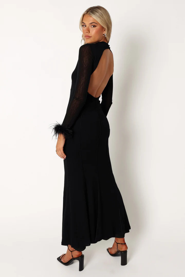 Ramoni Maxi Dress - Black | Petal & Pup (US)