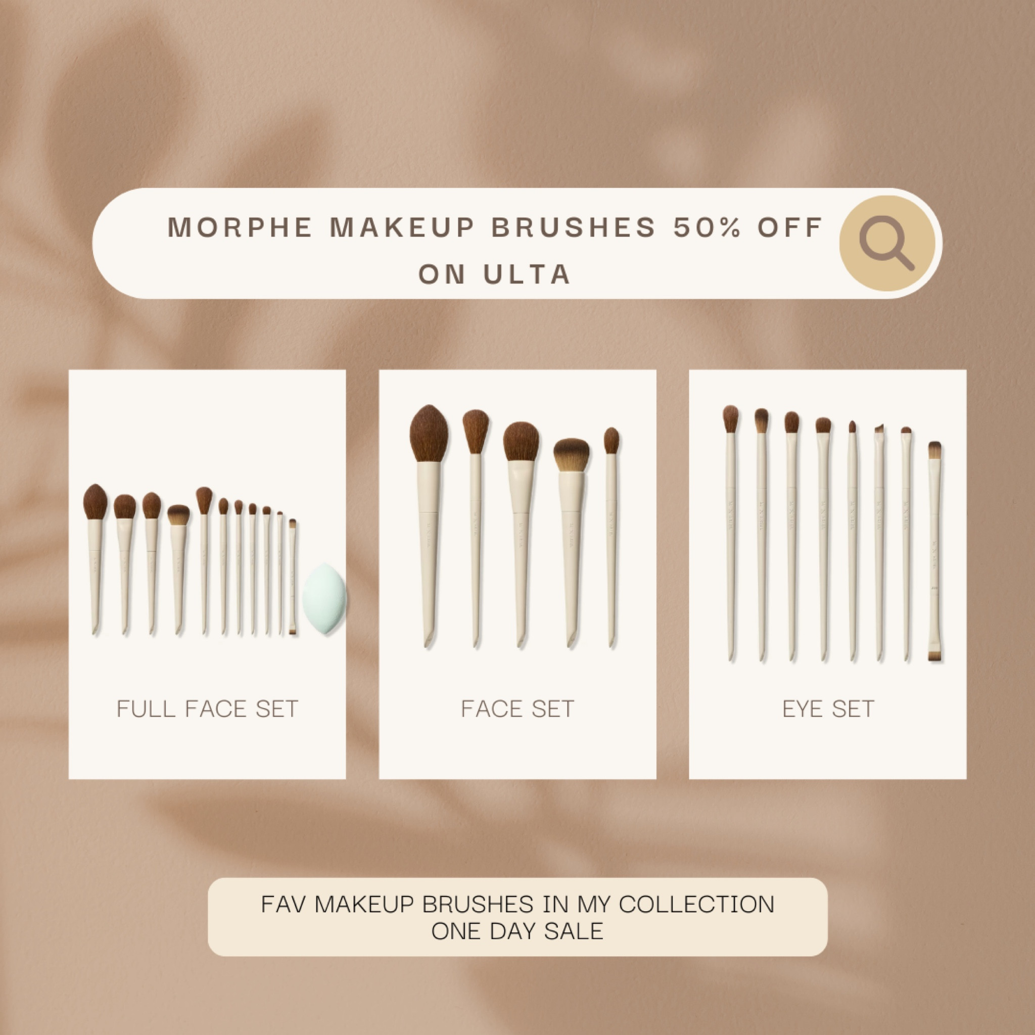 50% off on Morphe Makeup Brush Set at Ulta

#LTKBeauty
