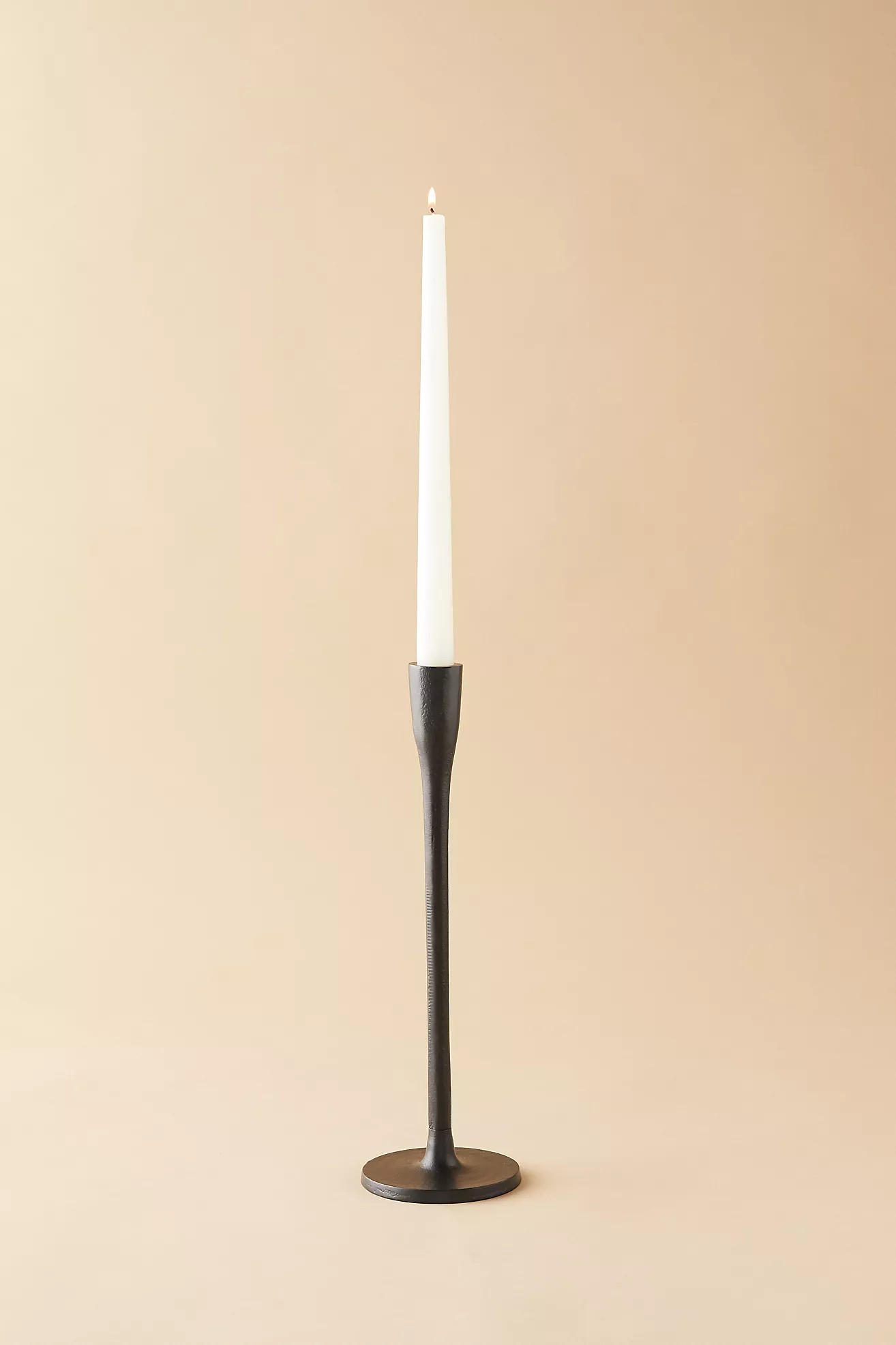 Matte Black Candlestick | Anthropologie (US)