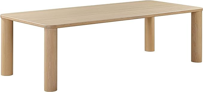 Tov Furniture Akola Natural Oak Rectangular Dining Table | Amazon (US)
