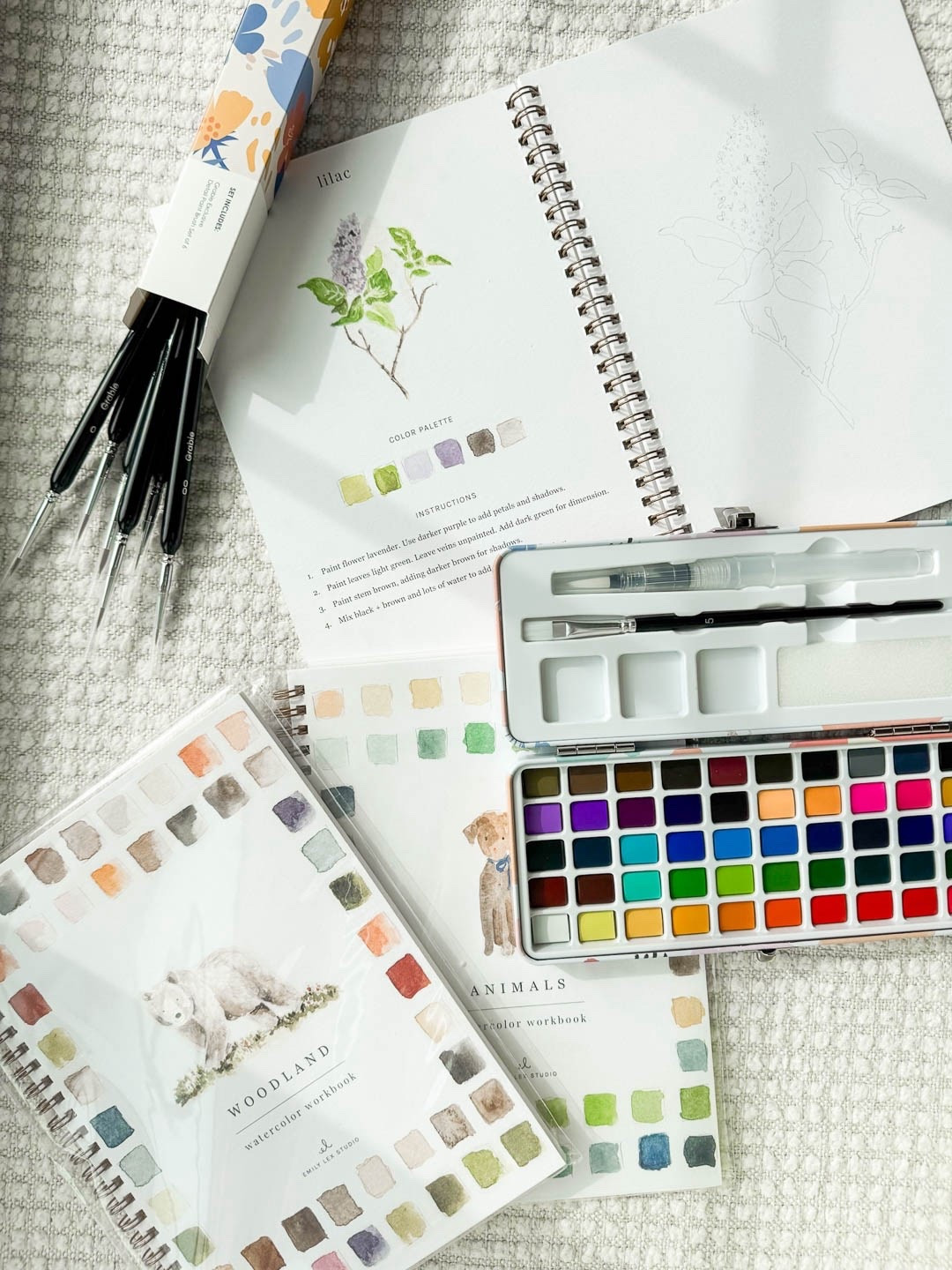 One of my favorite Christmas gifts were these water color paint books from @Emily Lex Studio and this paint set. granny hobbies gift idea craft gift

#LTKmomlife #LTKdayinmylife #LTKselfcare