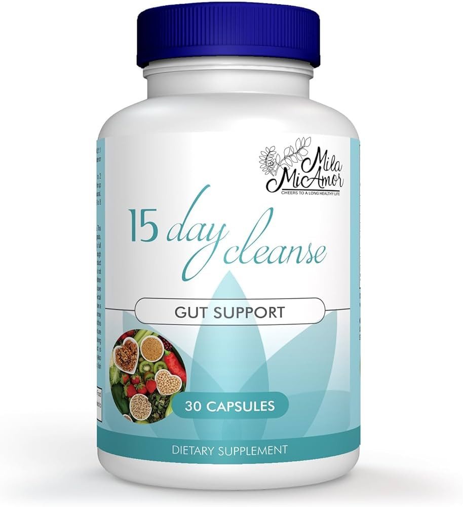 Milamiamor 15 Day Cleanse - Gut and Colon Support - Advanced Gut Cleanse Detox for Women & Men wi... | Amazon (US)