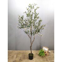 84"" （7 Foot）Large Artificial Olive Tree, Artificial Tree, Silk Tree, Artificial Silk Plant, Artific | Etsy (US)