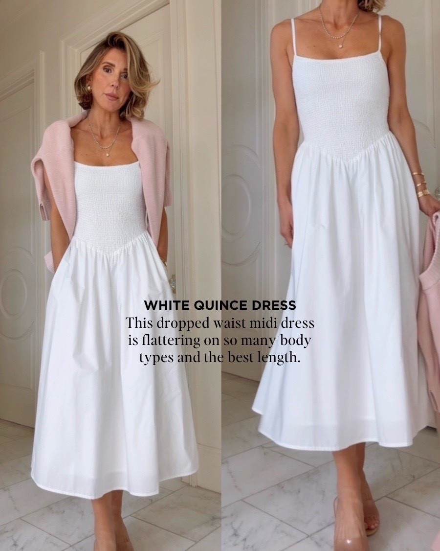 So impressed with this @Quince  dress under $100. So flattering. I'm wearing size xs fits true to size.

#LTKootd