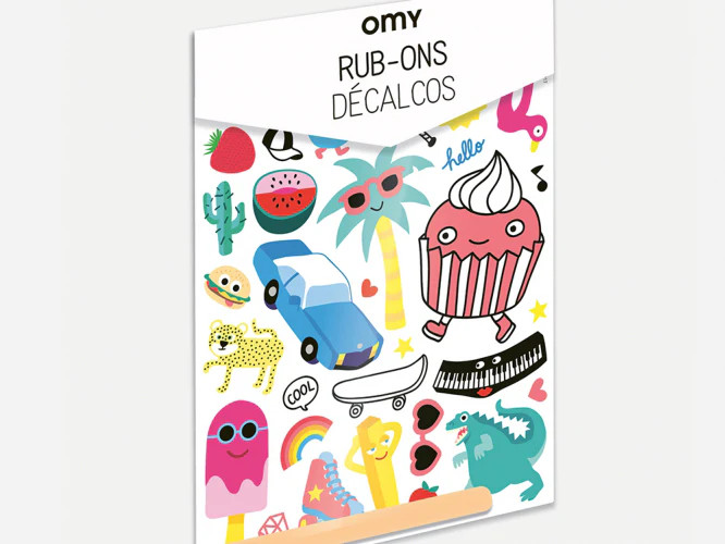 Party Rub-On Decals | Rose & Rex 