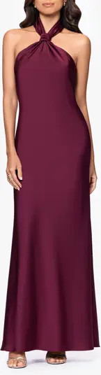 Satin Halter Dress | Nordstrom
