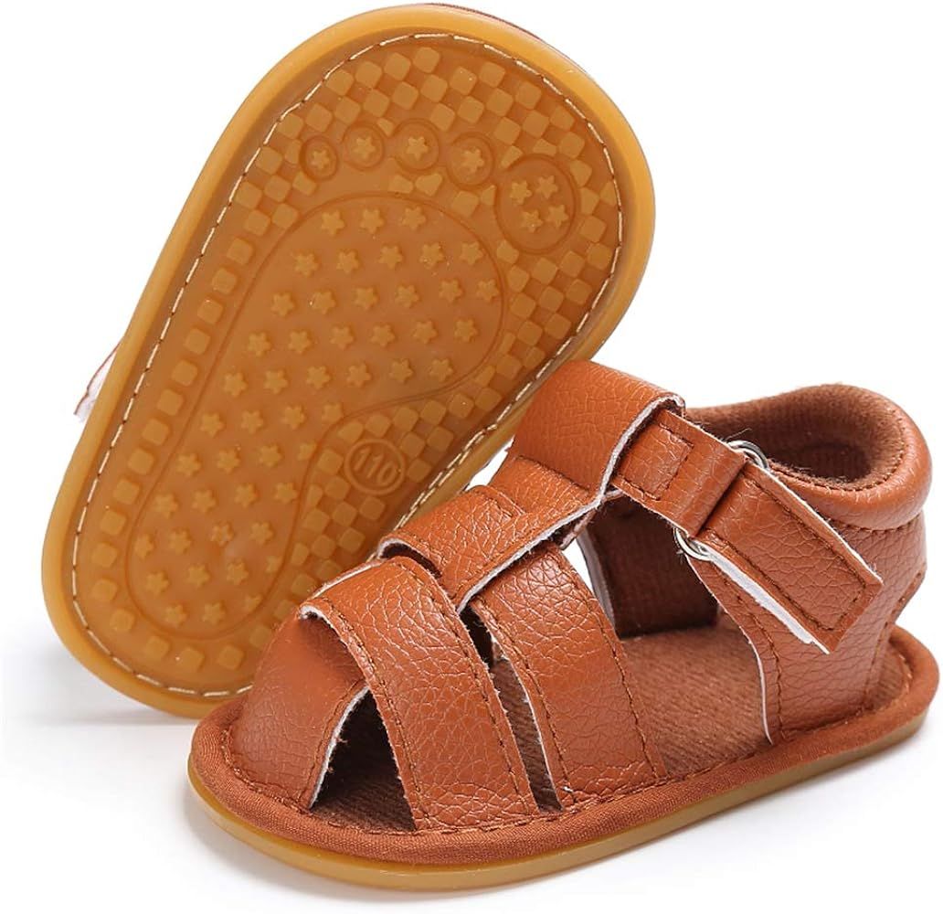 TIMATEGO Baby Boys Girls Sandals Non Slip Soft Sole Outdoor Athletic Shoes Infant Toddler First W... | Amazon (US)