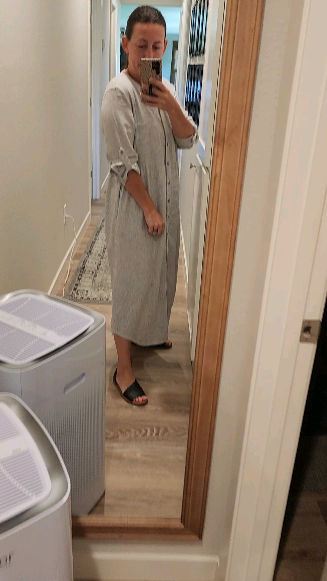 Linen shirt dress! Modest. Only plus sizes left...........Dillards westbound dress midi shirt dress casual cotton organic modest modesty fashion long 

#LTKFindsUnder100 #LTKSaleAlert #LTKPlusSize