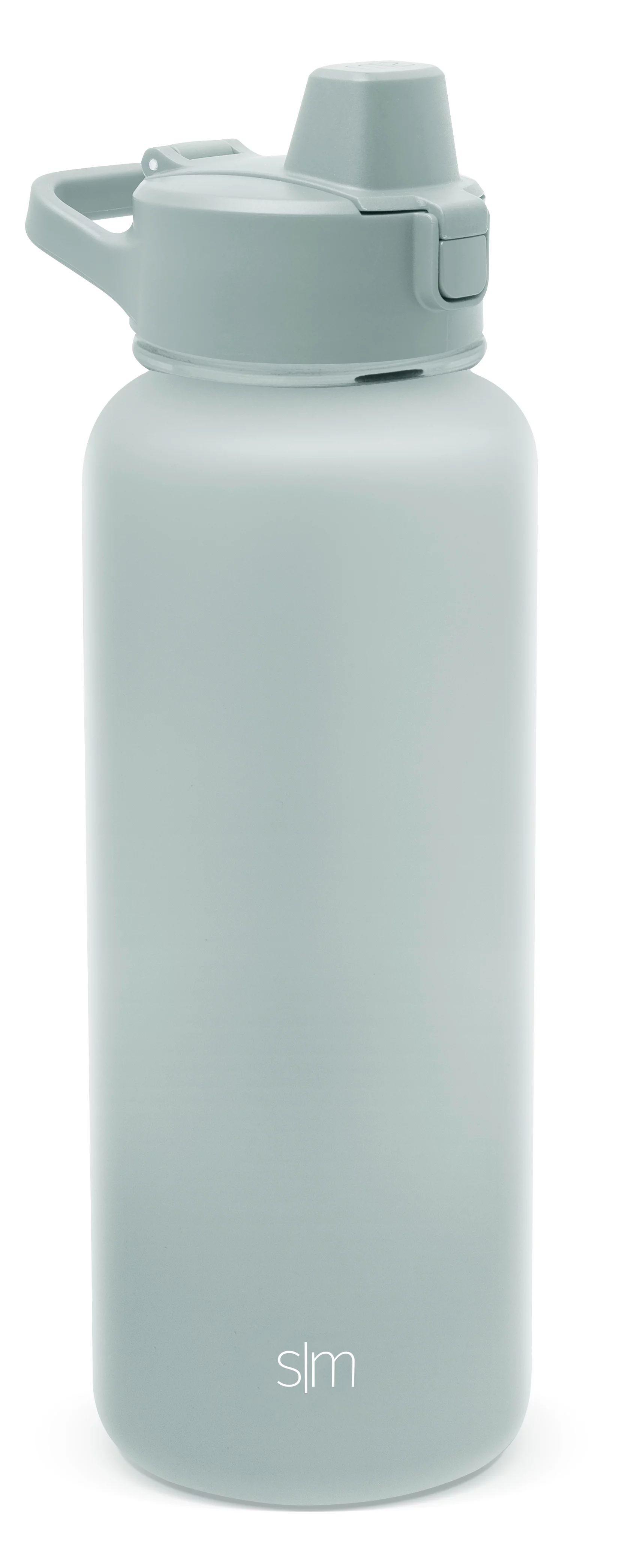 Simple Modern 48 fl oz Reusable Tritan Summit Water Bottle with Silicone Straw Lid|Seaglass Sage | Walmart (US)