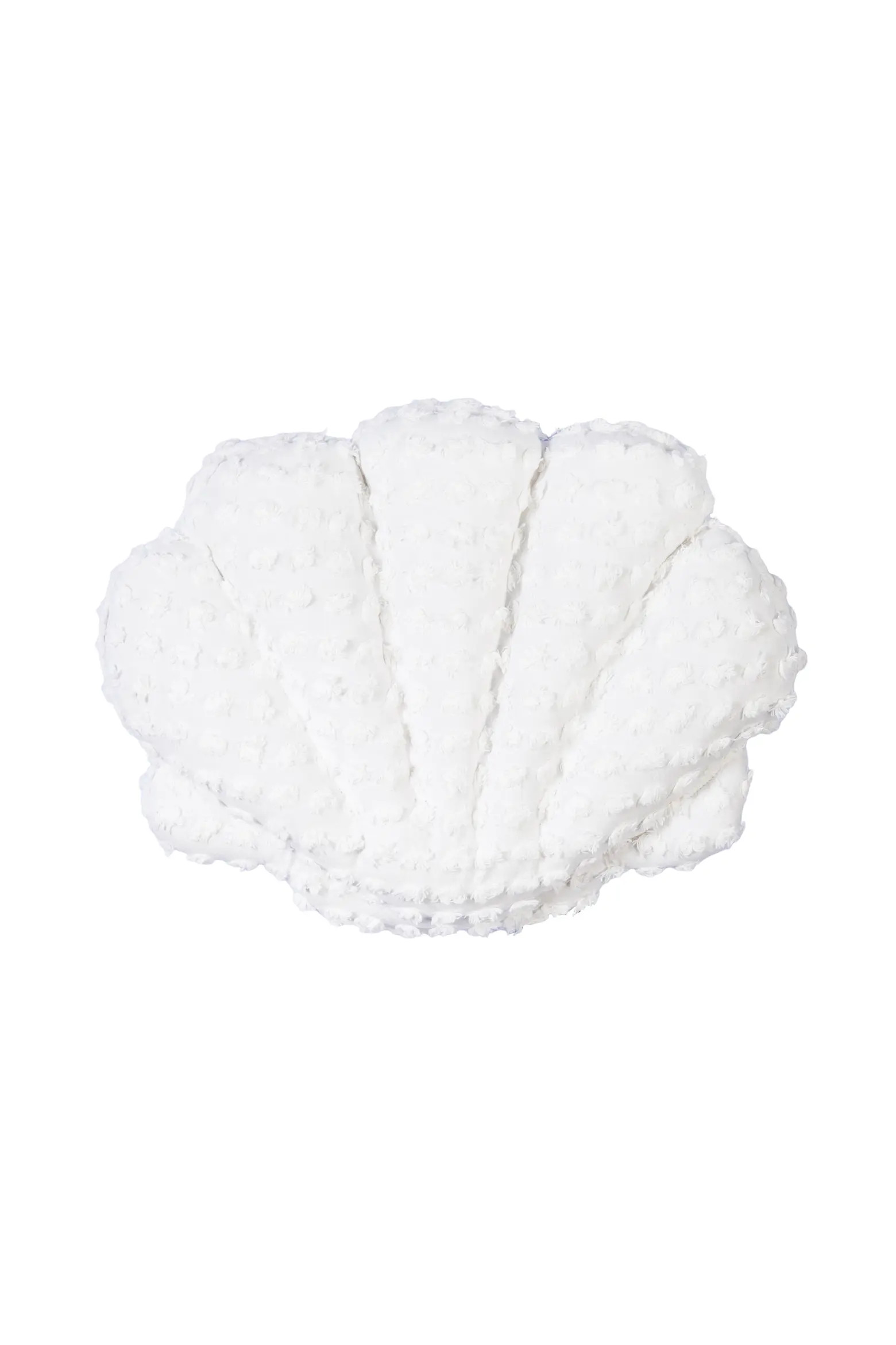 White Scallop Shell Cotton Blend Accent Throw Pillow 18" x 18" | Nordstrom | Nordstrom