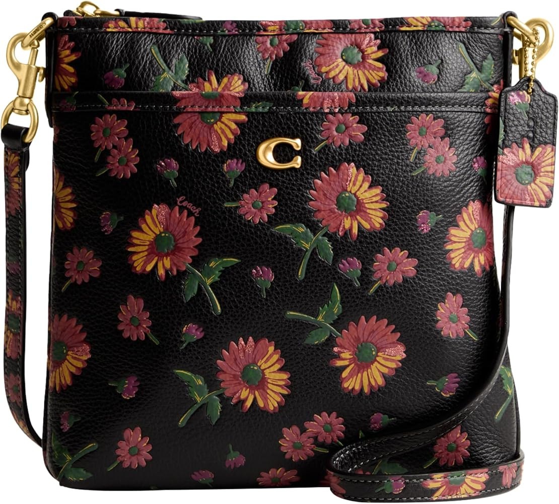 Coach Women's Floral Printed Leather Kitt | Amazon (US)