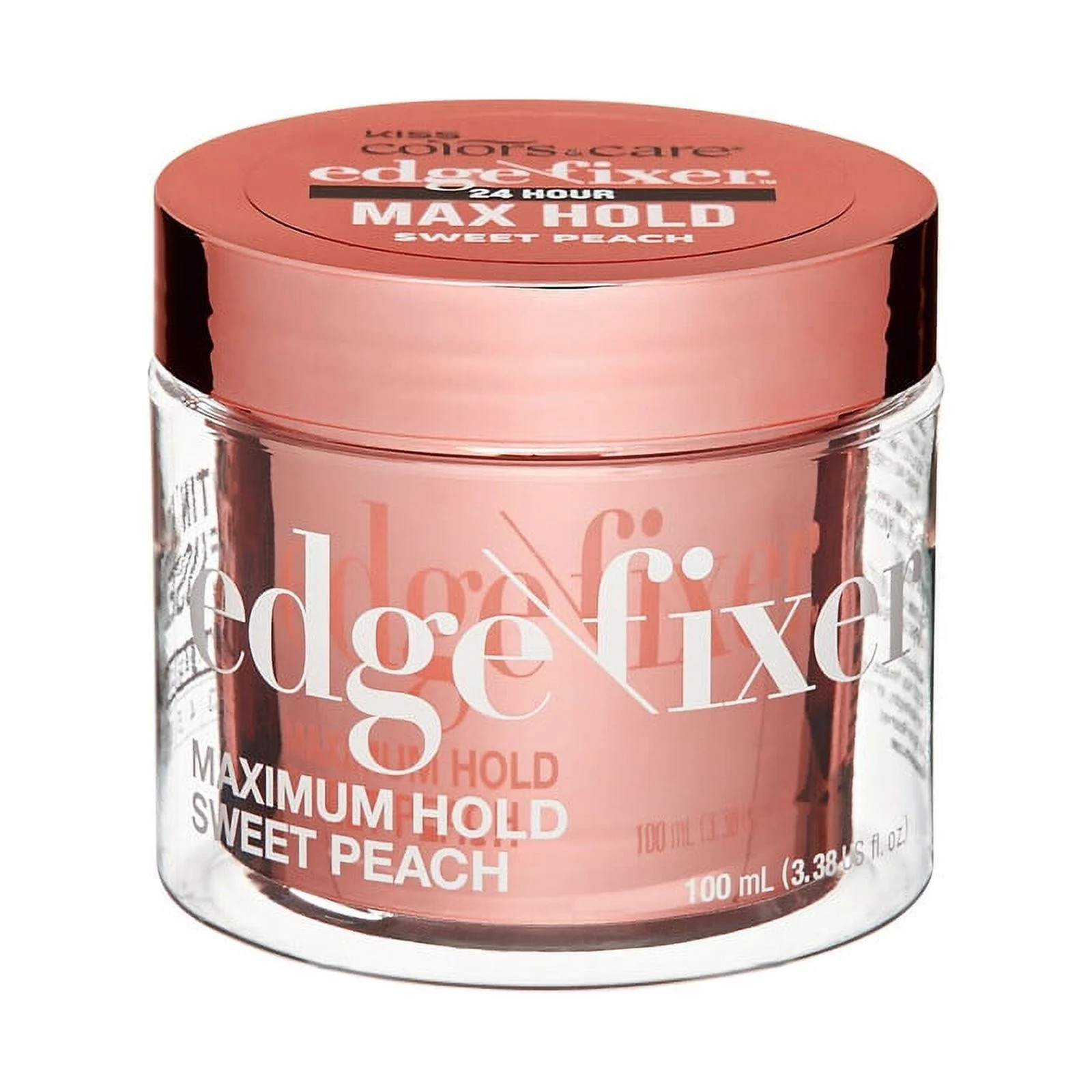 Kiss Color's & Care Edge Fixer Gel, Maximum Hold, Sweet Peach, 3.38 fl oz | Walmart (US)