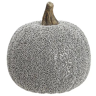 10"Hx9"W Artificial Beaded Pumpkin -Gold (Pack Of 4) The Holiday AisleÂ® Color: Silver | Wayfair North America