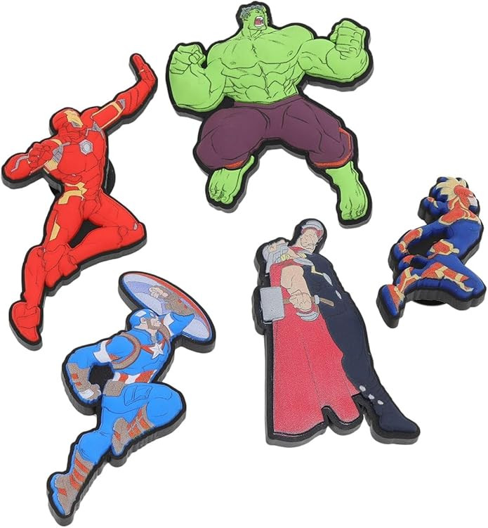 Crocs Jibbitz Packs for Shoes, and Sandals - Beautiful Accessory, Colorful Charms, and Constructe... | Amazon (US)