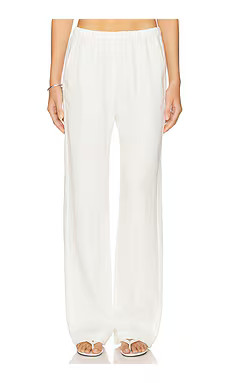 Enza Costa Linen Everywhere Pant in Undyed from Revolve.com | Revolve Clothing (Global)