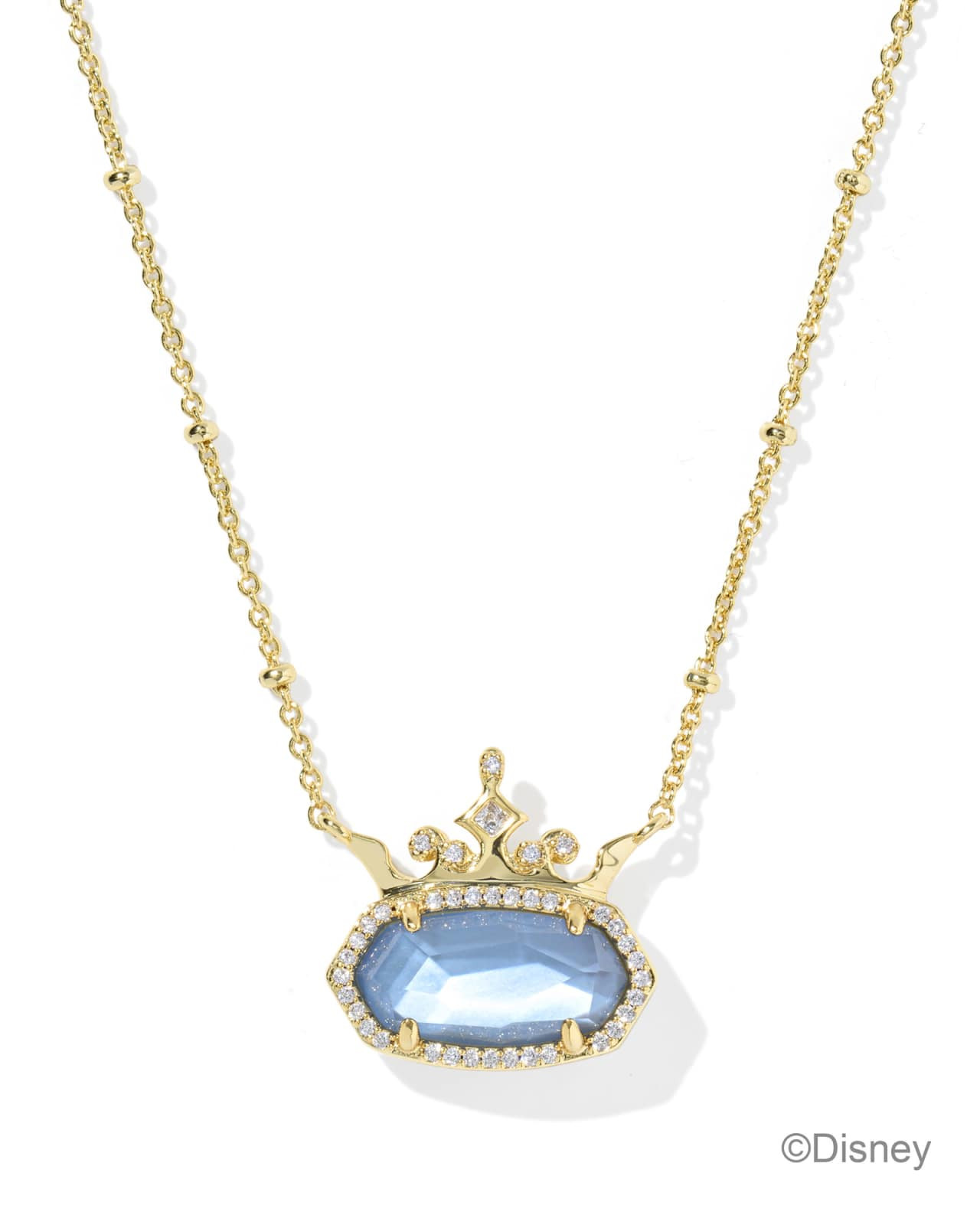 Disney | Kendra Scott Elisa Princess Gold Short Pendant Necklace | Kendra Scott | Kendra Scott