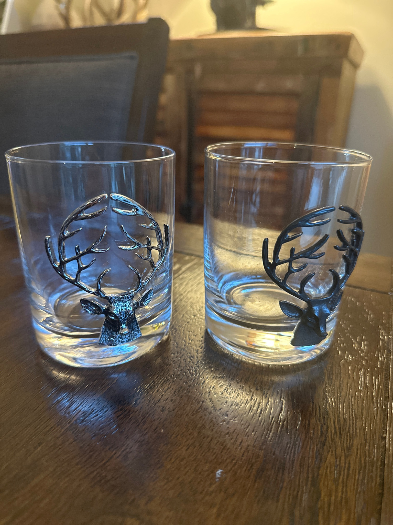 Pottery Barn Whisky glasses 