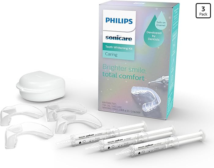 Teeth Whitening Kit, Clinically Proven to Whiten up to 4 Shades, Low Tooth Sensitivity, 9 Treatme... | Amazon (US)